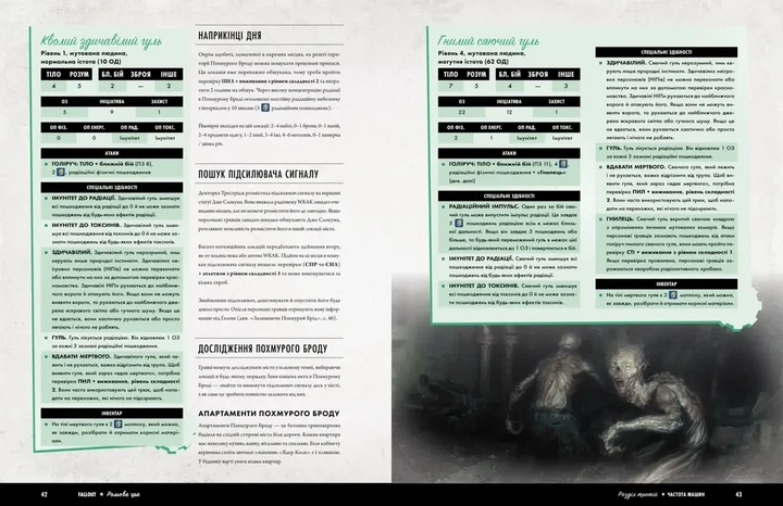 Настільна гра Geekach - Fallout. Настільна рольова гра - Швидкий старт - зображення 5