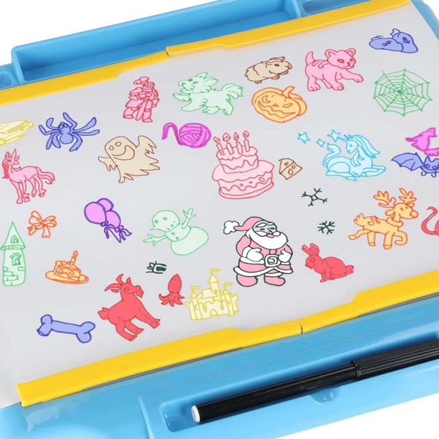 Projektor do rysowania KIK stolik karty Niebieski (KX2933_1) (5903039769205) - obraz 6