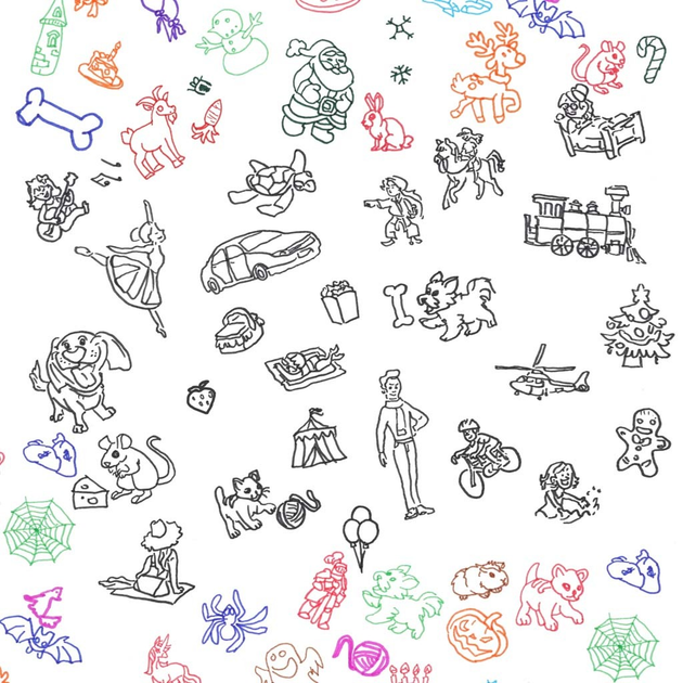 Projektor do rysowania KIK stolik karty Niebieski (KX2933_1) (5903039769205) - obraz 7