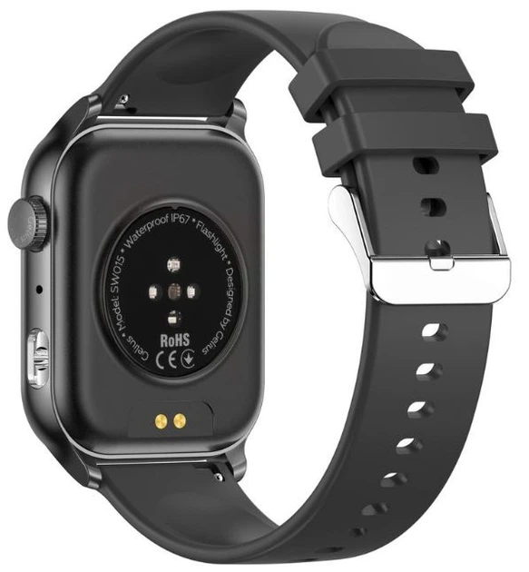 Смарт-годинник Gelius Amazwatch Light GP-SW015 Black - Фото 7 Смарт-годинник Gelius Amazwatch Light GP-SW015 Black - изображение 7