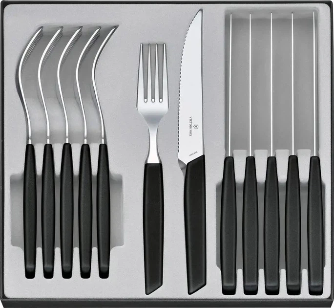 Набір столовий Victorinox Swiss Modern Table Set 6.9093.12W.12 - Фото 1 Набір столовий Victorinox Swiss Modern Table Set 6.9093.12W.12 - зображення 1