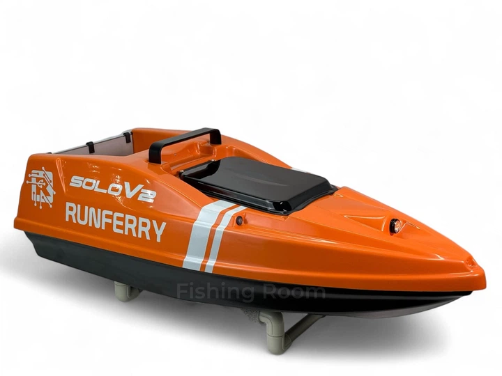 Карповый кораблик Runferry SOLO V2 GPS Orange Автопилот Глубиномер - изображение 2