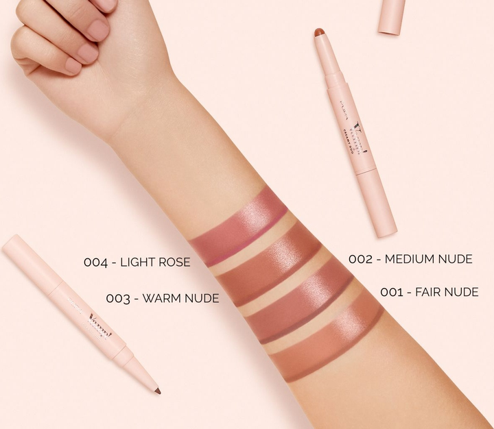 Konturówka do ust Pupa Vamp! dwustronna 001 Fair Nude (8011607374182) - obraz 3