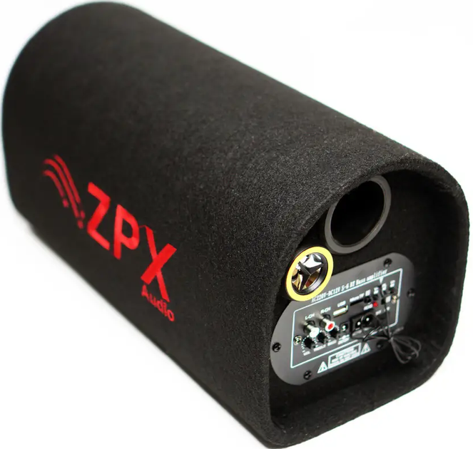 Сабвуфер 6" активний бочка 200W ZPX Bluetooth - зображення 4