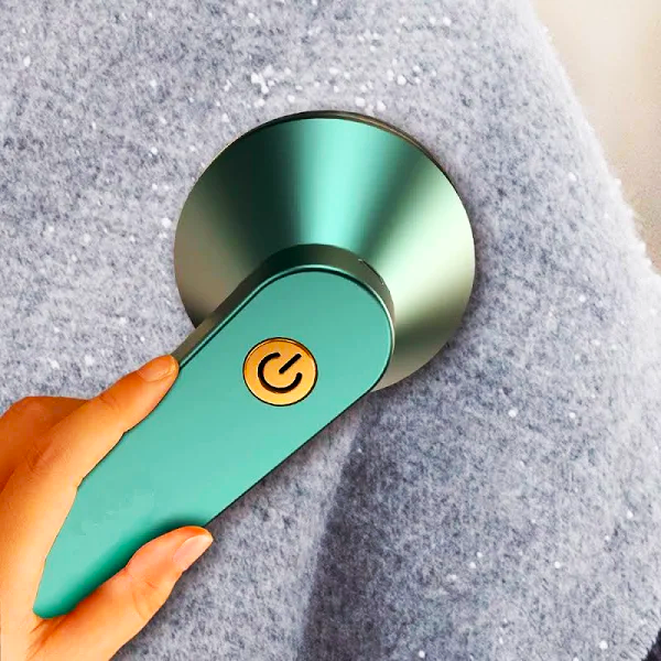 Беспроводная машинка для удаления катышек Lemex Lint Trimmer с зарядкой от Usb Зеленый - изображение 4