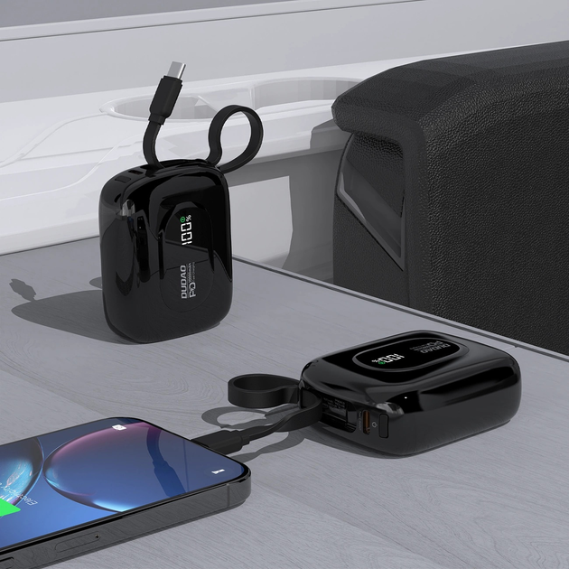 УМБ Dudao K32 10000 mAh 22.5W Black (6977196682027) - зображення 4