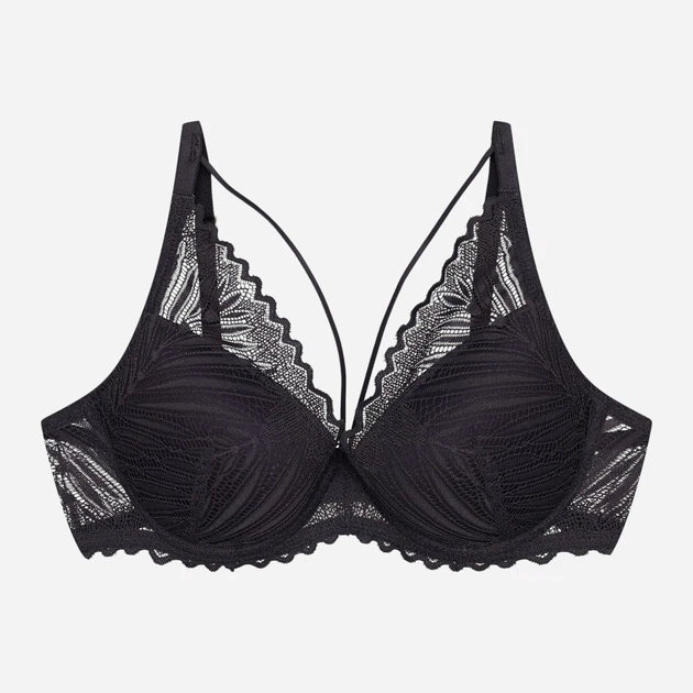 Бюстгальтер Push-up з кісточками мереживний Esotiq Onika 44220-90X 80D Сірий (5903972667071) - зображення 7