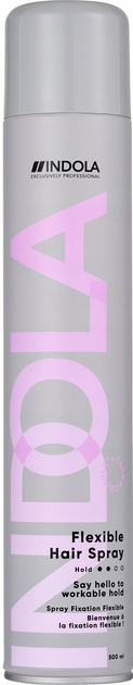 Lakier do włosów Indola Flexible elastyczne utrwalenie 500 ml (4067971051802) - obraz 1