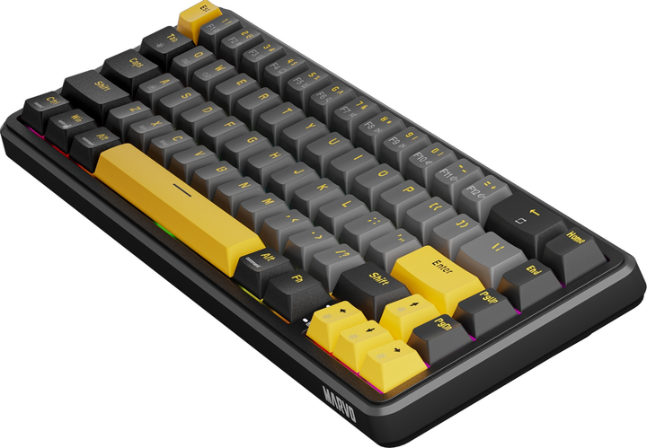 Klawiatura przewodowa Marvo KG964 Magma M40 USB Black (6932391938454) - obraz 7