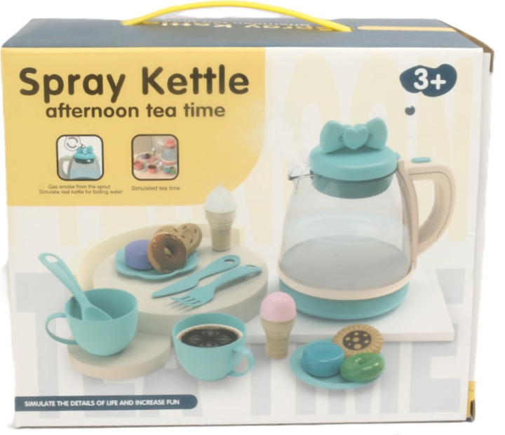 Кухонний набір для гри Swede чайний сервіз з електричним чайником (5902496212750) - зображення 1