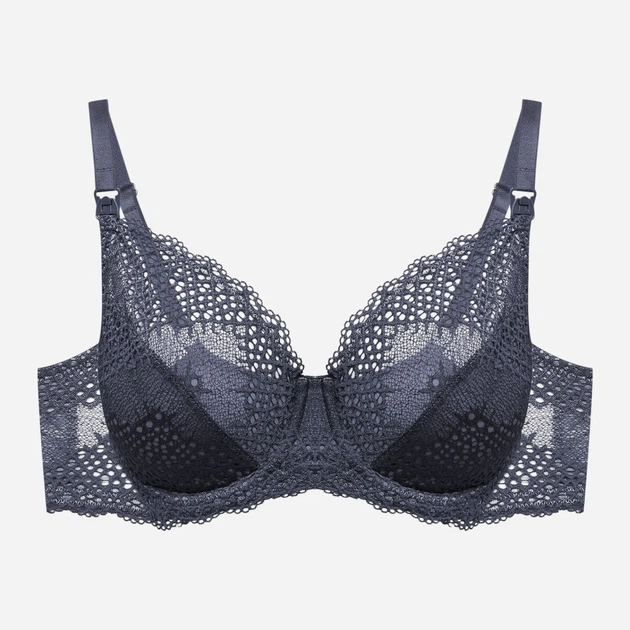 Biustonosz do karmienia Esotiq Caris 43657-90X 75D Szary (5903972639153) - obraz 6