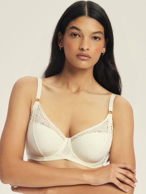 Biustonosz damski usztywniany Esotiq Marvela 43608-01X 80D Biały (5903972636640) - obraz 1