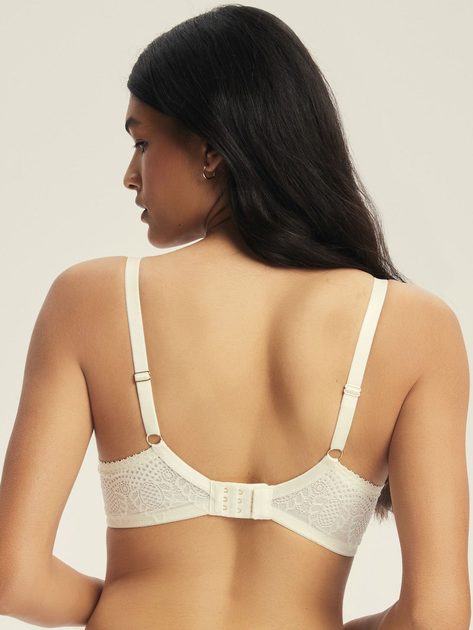 Biustonosz damski usztywniany Esotiq Marvela 43608-01X 80D Biały (5903972636640) - obraz 2