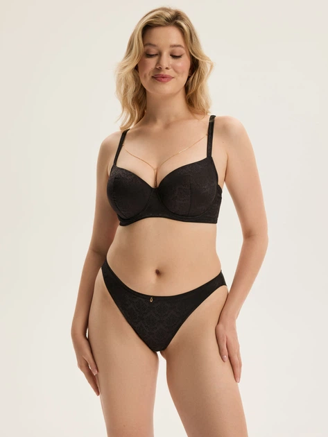 Трусики бразиліана жіночі Esotiq Charm 43985-99X L Чорні (5903972671931) - зображення 3