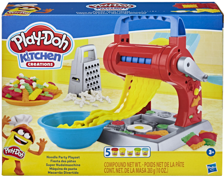 Zestaw kreatywny Hasbro Play-Doh Noodle Party (E7776) (955555913773170) - Outlet - obraz 2