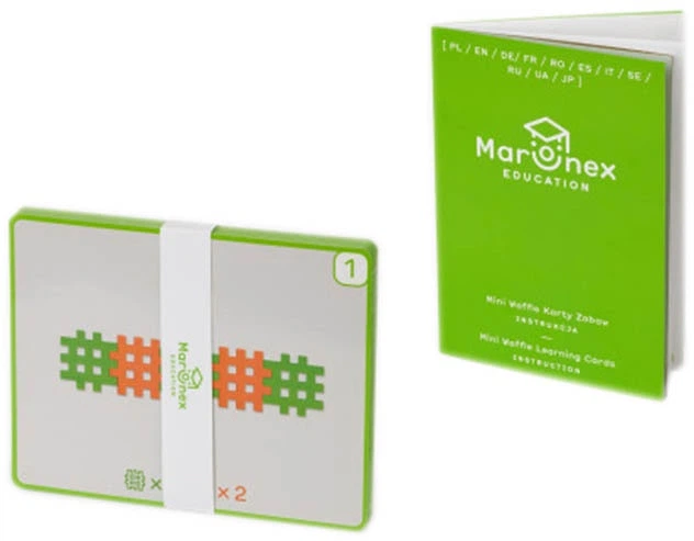 Klocki konstrukcyjne Marioinex Mini Wafle EDU 500 elementów (5903033902431) (955555909849380) - Outlet - obraz 5