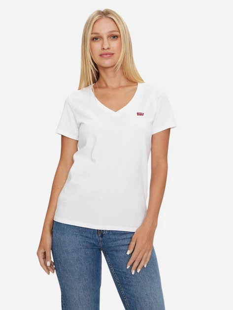 Zestaw koszulek damskich Levi's A3624-0000 M 2 szt. Czarny/Biały (955555910670676) - Outlet - obraz 3