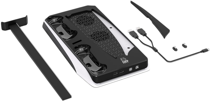 Wielofunkcyjna podstawka IMP Tech DLX & LED Multifunctional Charging Tower PS5 (5060176365575) (955555911830832) - Outlet - obraz 8