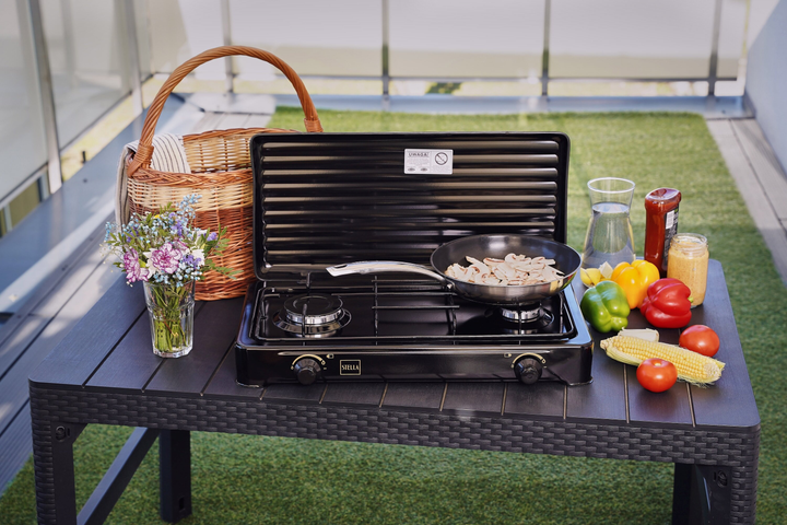 Настільна плита газова Stella STKGC-02 (5905215134098) (955555912204763) - Уцінка - зображення 7