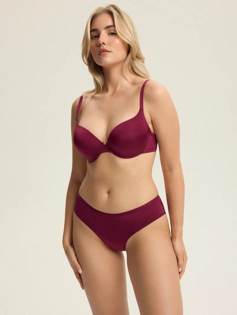 Бюстгальтер Push-up з кісточками Esotiq Conway 43895-49X 75C Бордовий (5903972675977) - зображення 5