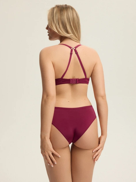 Бюстгальтер Push-up з кісточками Esotiq Conway 43895-49X 75A Бордовий (5903972675953) - зображення 6