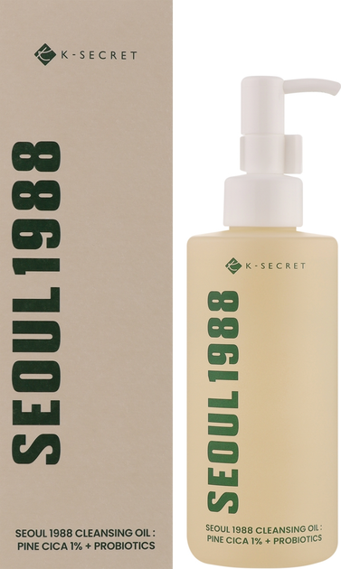 Olejek do twarzy K-Secret Seoul 1988 Pine Cica 1% + Probiotics nawilżający 200 ml (8809695240560) - obraz 2