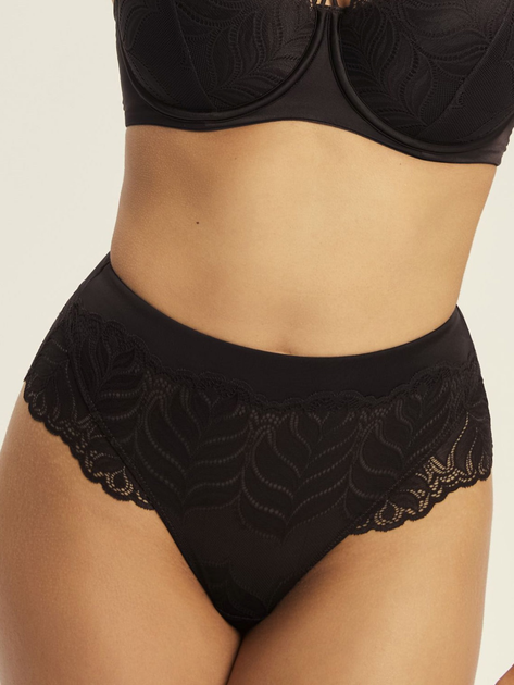 Трусики бразиліана жіночі Esotiq Korin 43587-89X S Коричневі (5903972613542) - зображення 1