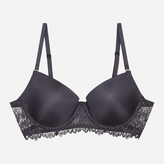 Бюстгальтер Push-up з кісточками Esotiq Ofiel 44214-90X 70D Сірий (5903972665527) - зображення 5