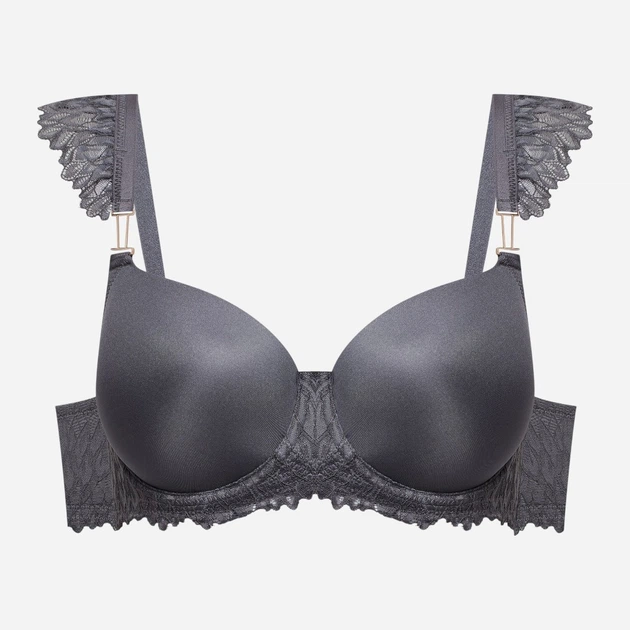 Бюстгальтер Push-up з кісточками Esotiq Ofiel 44215-90X 90D Сірий (5903972665879) - зображення 7