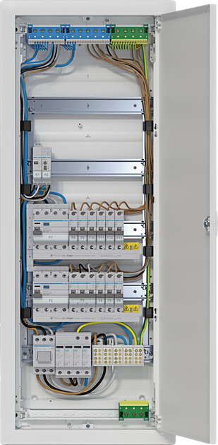 Rozdzielnica podtynkowa Hager Volta VU48AT 4 rzędy, 48 modułów, IP30 (3250616614925) - obraz 3