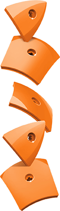 Магнитный конструктор Геомаг Кор оранжевый 26 деталей - Фото 3 Магнитный конструктор Геомаг Кор оранжевый 26 деталей - изображение 3