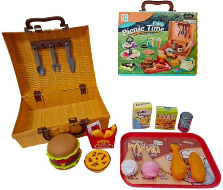 Кухонний набір для гри Swede кошик з продуктами (5902496211210) - зображення 1