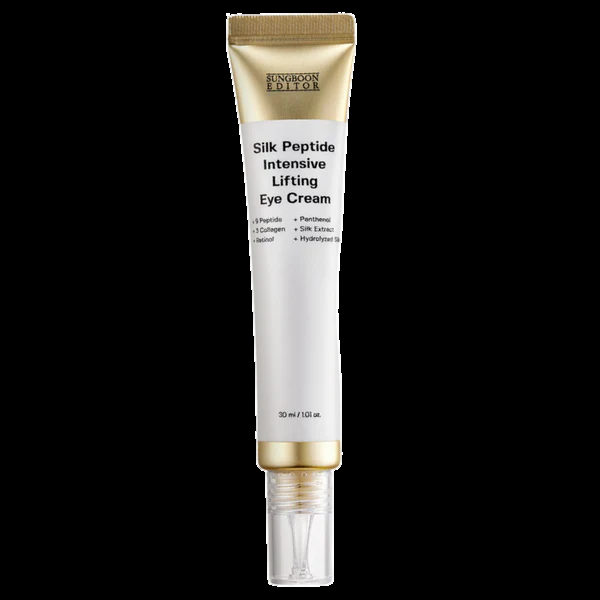 Интенсивный лифтинг-крем для кожи вокруг глаз Sungboon Editor Silk Peptide Intensive Eye Cream 30 мл - изображение 6