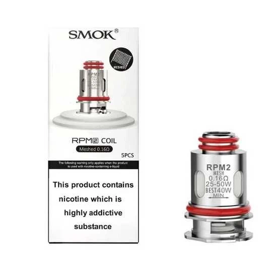 Випарник RPM 2 Mesh 0.16Ω Coil для підсистеми Smok Nord 4 40ватт - Фото 3 Випарник RPM 2 Mesh 0.16Ω Coil для підсистеми Smok Nord 4 40ватт - зображення 3