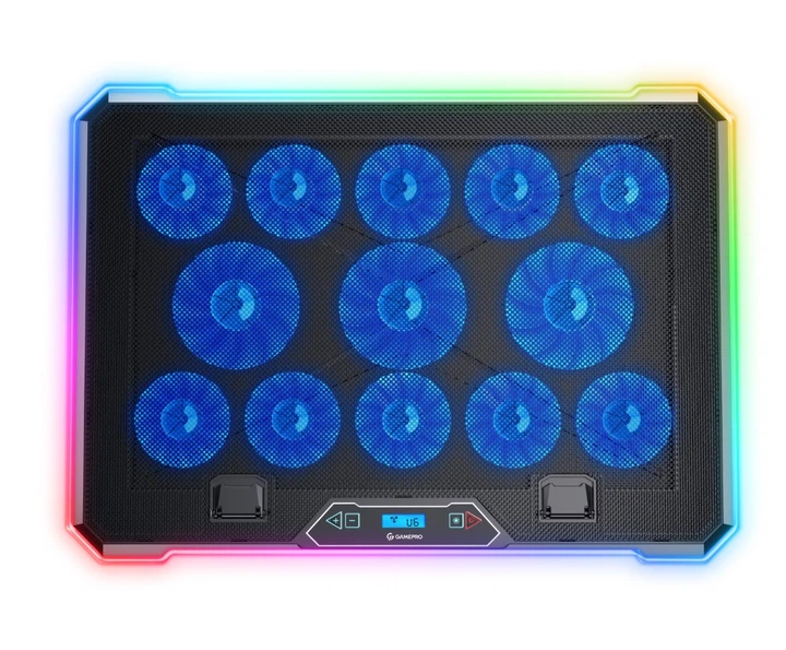 Охлаждающая подставка для ноутбука до 17,3 дюймов GamePro GPCP-1090 13xfans - изображение 2