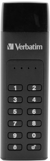 Флеш-пам'ять Verbatim Keypad Secure 128GB USB-C з клавіатурою (23942494324) - зображення 2