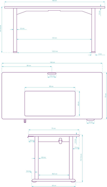 Biurko gamingowe ULTRADESK Uplift V2 Black (UDESK-UP-BBDE) - obraz 18