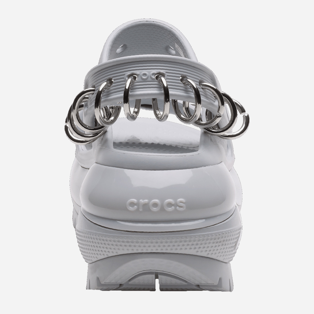 Жіночі сандалі Crocs Mega Crush Rebel SNDL W CR208339-SHIM 38-39 Сірі (196265238669) - зображення 3