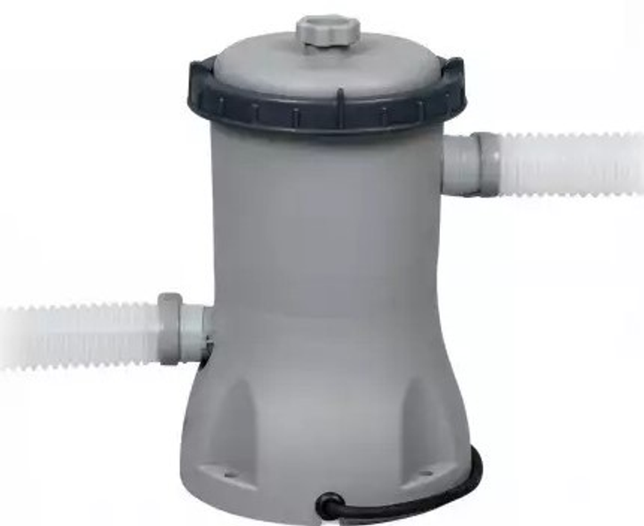 Basen Bestway 57376 Fast Set Round Rattan Ø 396 × 84 cm Szary (6942138968323) - obraz 6