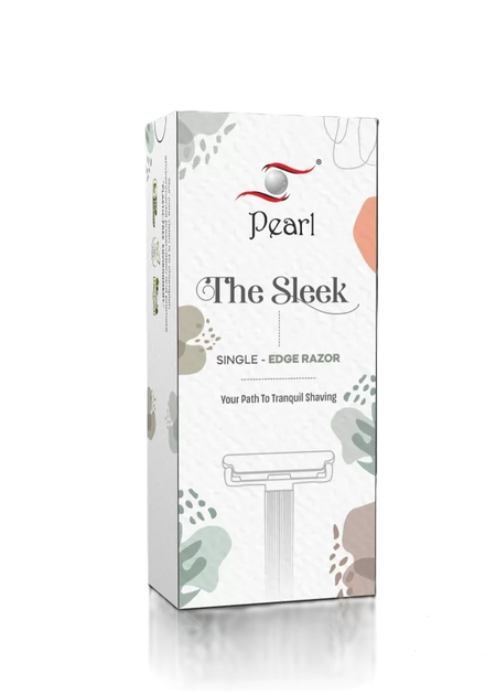 Бритва Т-подібна Pearl The Sleek Single Edge Safety Razor SE-01 With Stand - изображение 5
