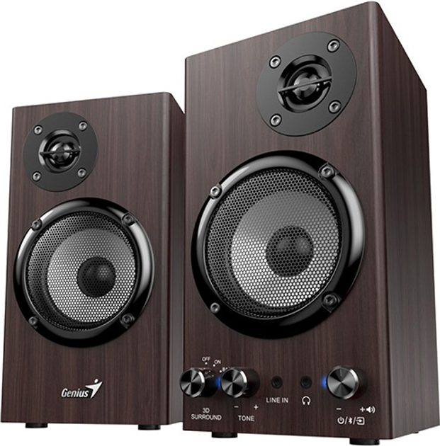 Акустична система Genius SP-HF520BT Dark Brown (31730054401) - зображення 1