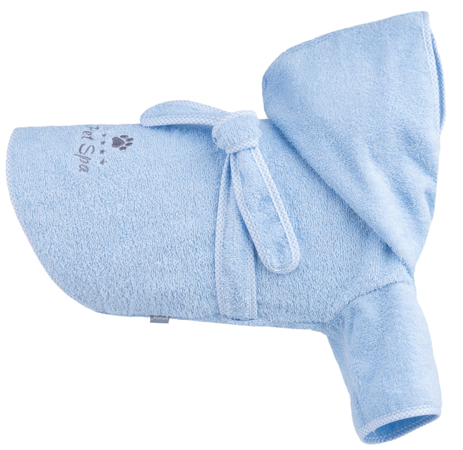  Халат для cобак Amiplay 35 см Синій (5907563273375) - зображення 1