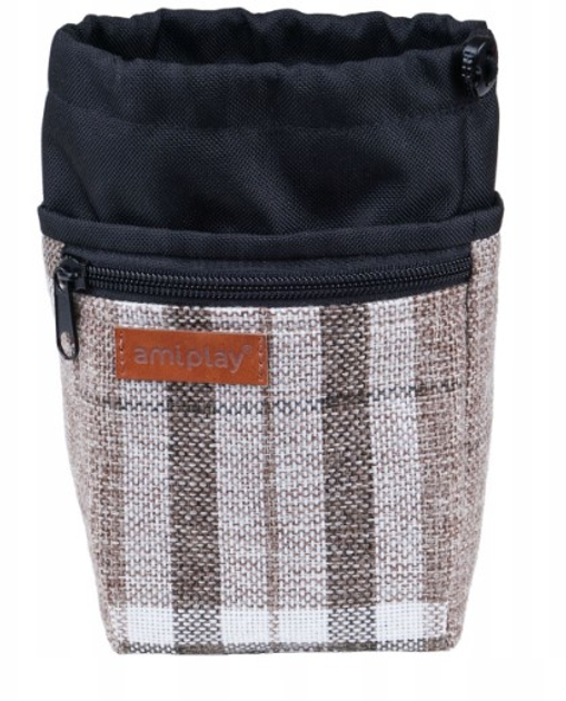 Torebka na przysmaki Amiplay London Brązowa (5907563259607) - obraz 4