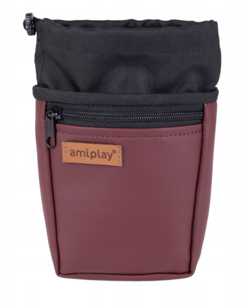 Сумка для ласощів Amiplay New York Bordo (5907563302709) - зображення 1