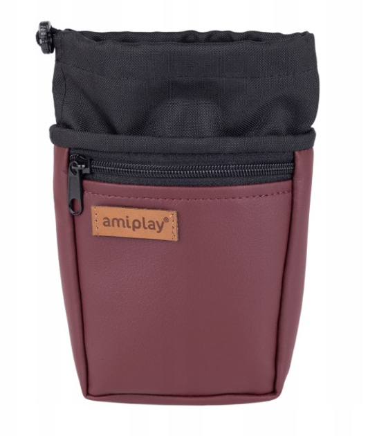 Сумка для ласощів Amiplay New York Bordo (5907563302709) - зображення 2