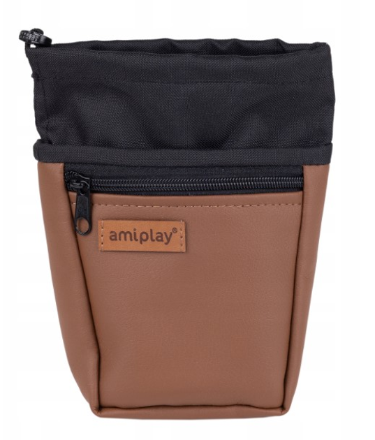 Сумка для ласощів Amiplay New York Коричнева (5907563302716) - зображення 1