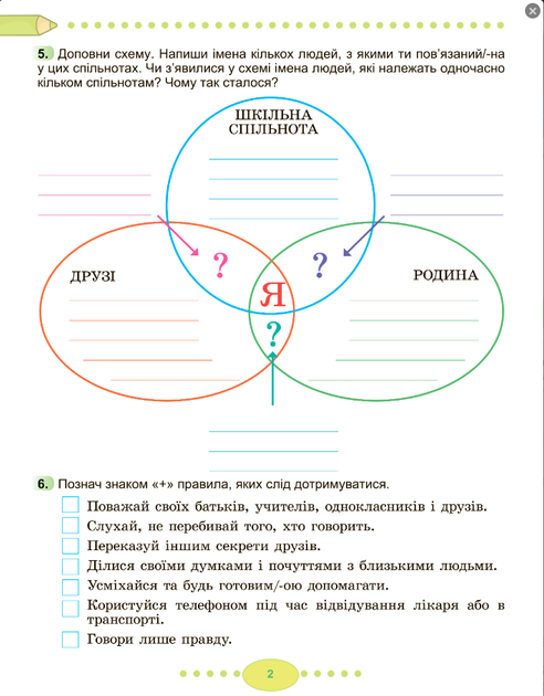 3 класс НУШ Я исследую мир Комплект рабочих тетрадей часть 1 и 2 Гильберг и другие 2025г. Генеза - изображение 2