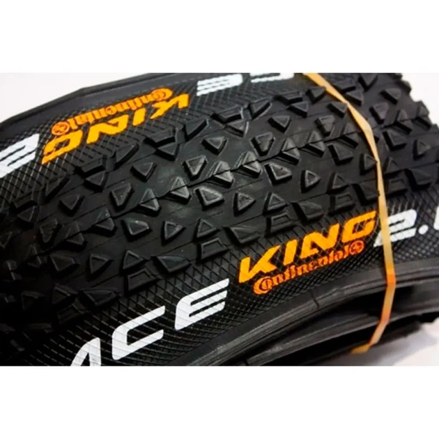 Велосипедная покрышка бескамерная 27.5x2.00 складная черная Continental Race King PureGrip ShieldWall System 150309 - изображение 6