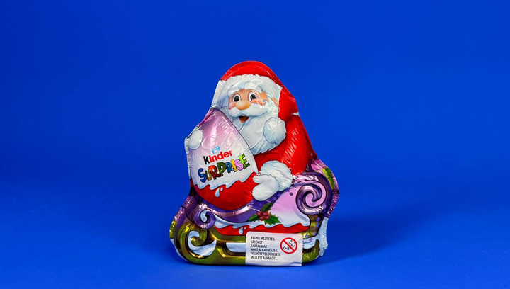 Шоколадне Яйце Kinder Surprise Різдвяний Санта Клаус Святий