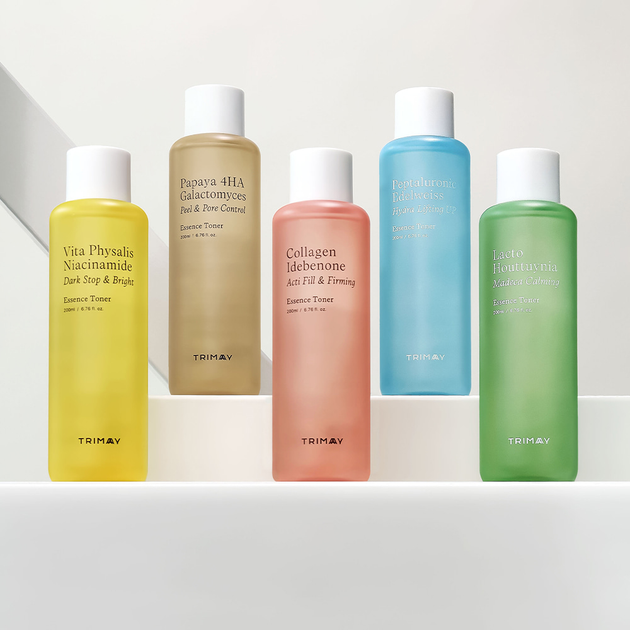 Toner do twarzy Trimay Collagen Idebenone wygładzający 200 ml (8809822540686) - obraz 5